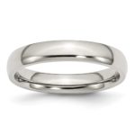 4mm stainless steel wedding band