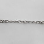 sterling silver oval link bracelet