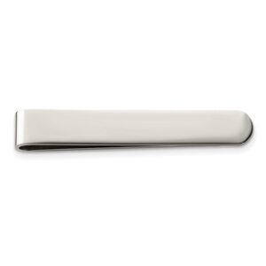 stainless steel engravable tie clip