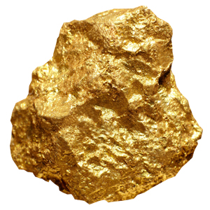 large gold nugget