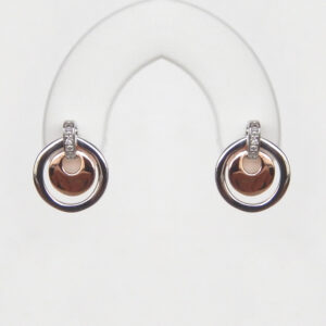double loop earrings