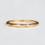twisted yellow gold band