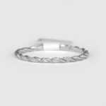 white gold twisted band