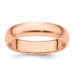 rose gold wedding band