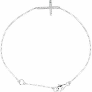 diamond cross pendant
