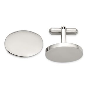 stainless steel cuff links