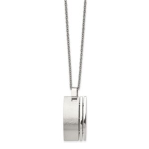 engravable stainless steel necklace