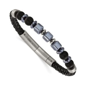 mens stainless steel bracelet