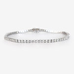 white gold diamond tennis bracelet