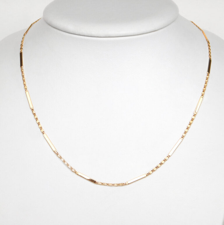 yellow gold necklace